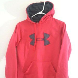 Under Armour Hooded Sweatshirt Small Pink